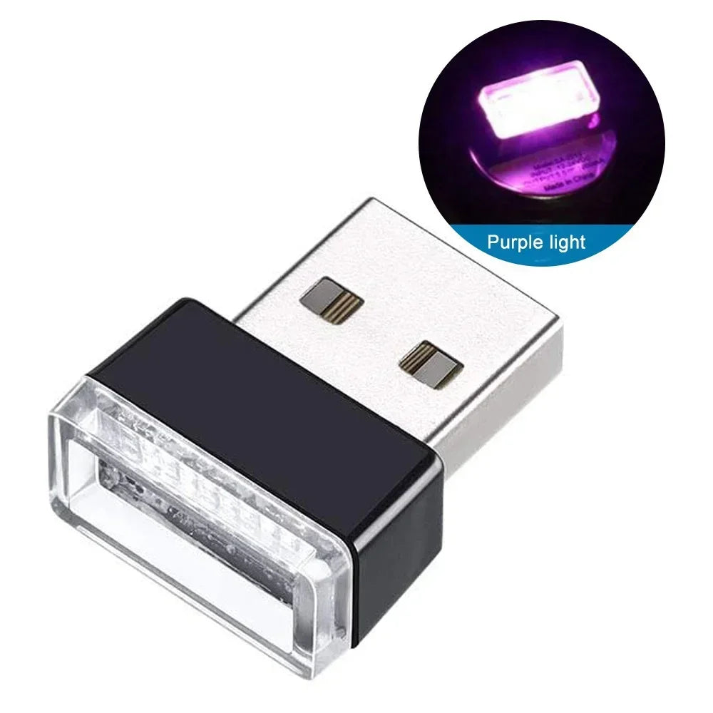 Lumière USB compacte pour voiture