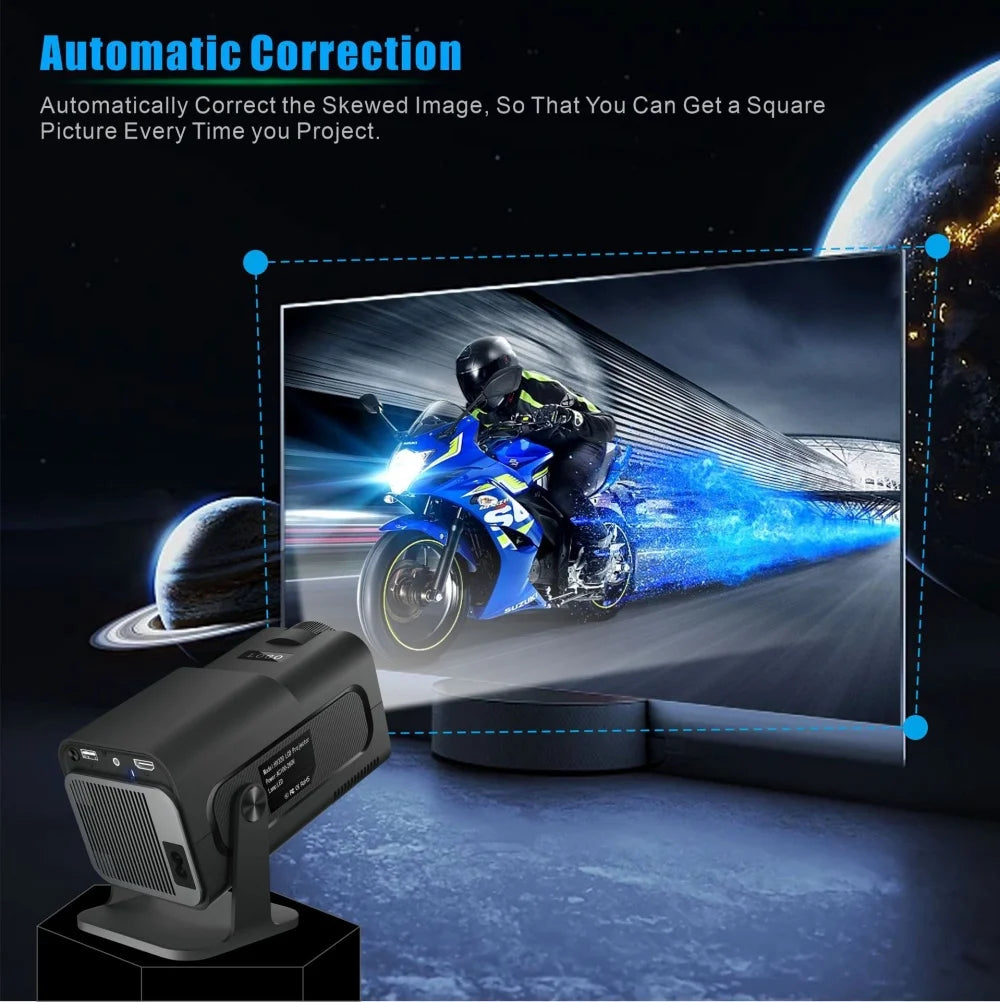 Projecteur portable haute luminosité 720P