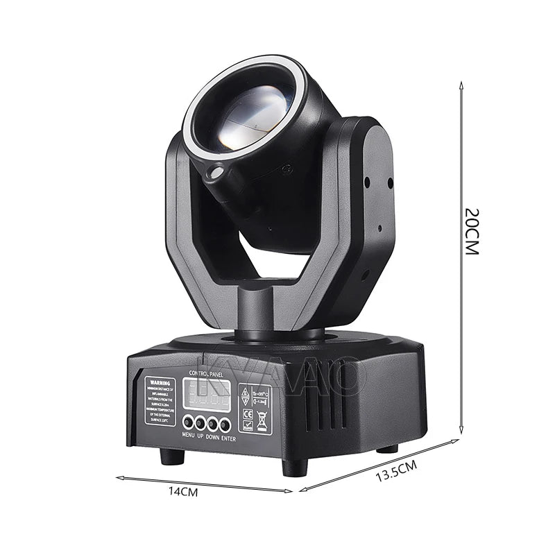 Projecteur Moving Head compact avec contrôle DMX