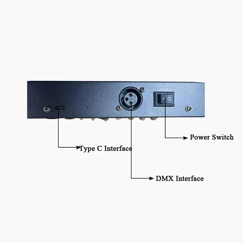 Contrôleur DMX 48 Canaux Professionnel pour Éclairage