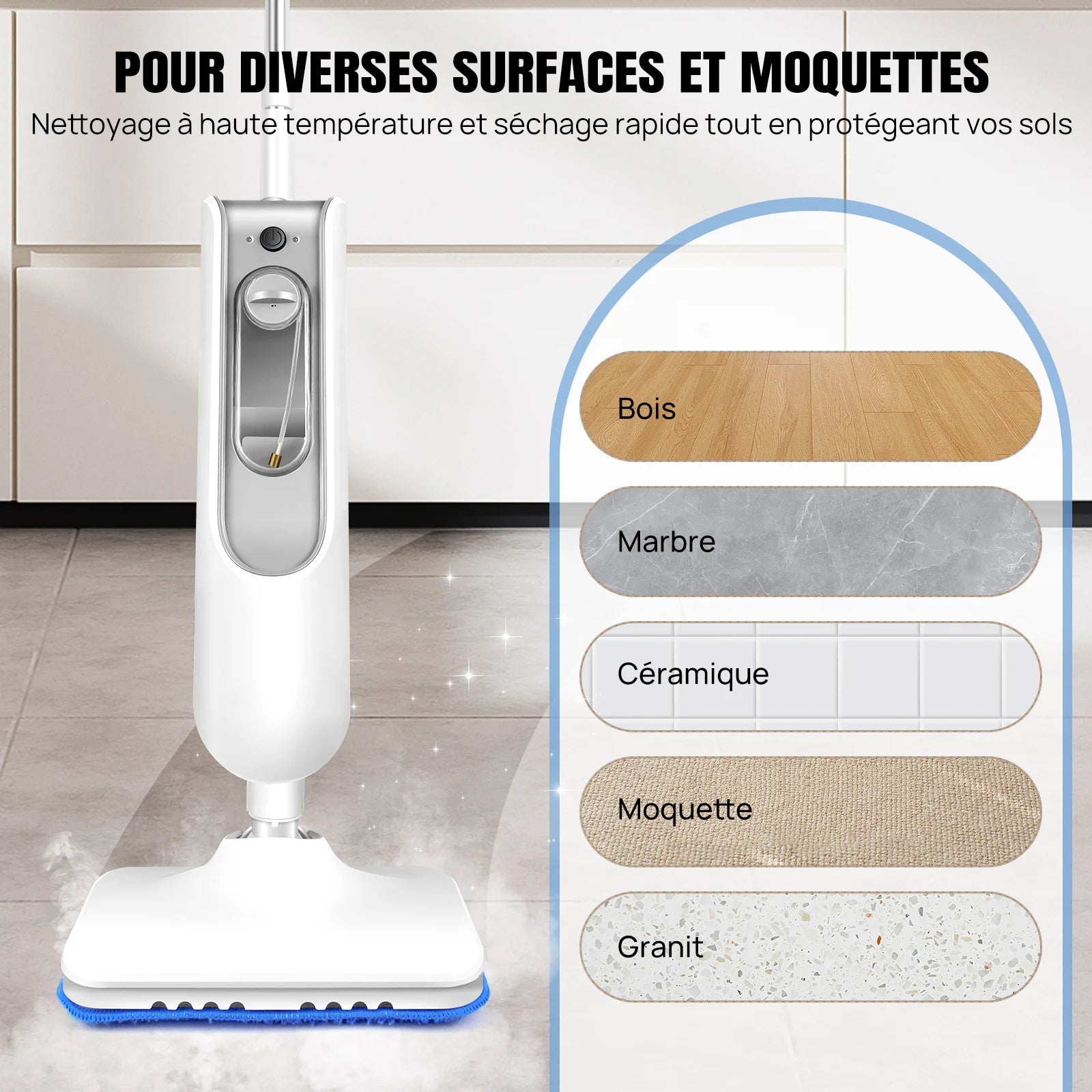 Le nettoyeur vapeur