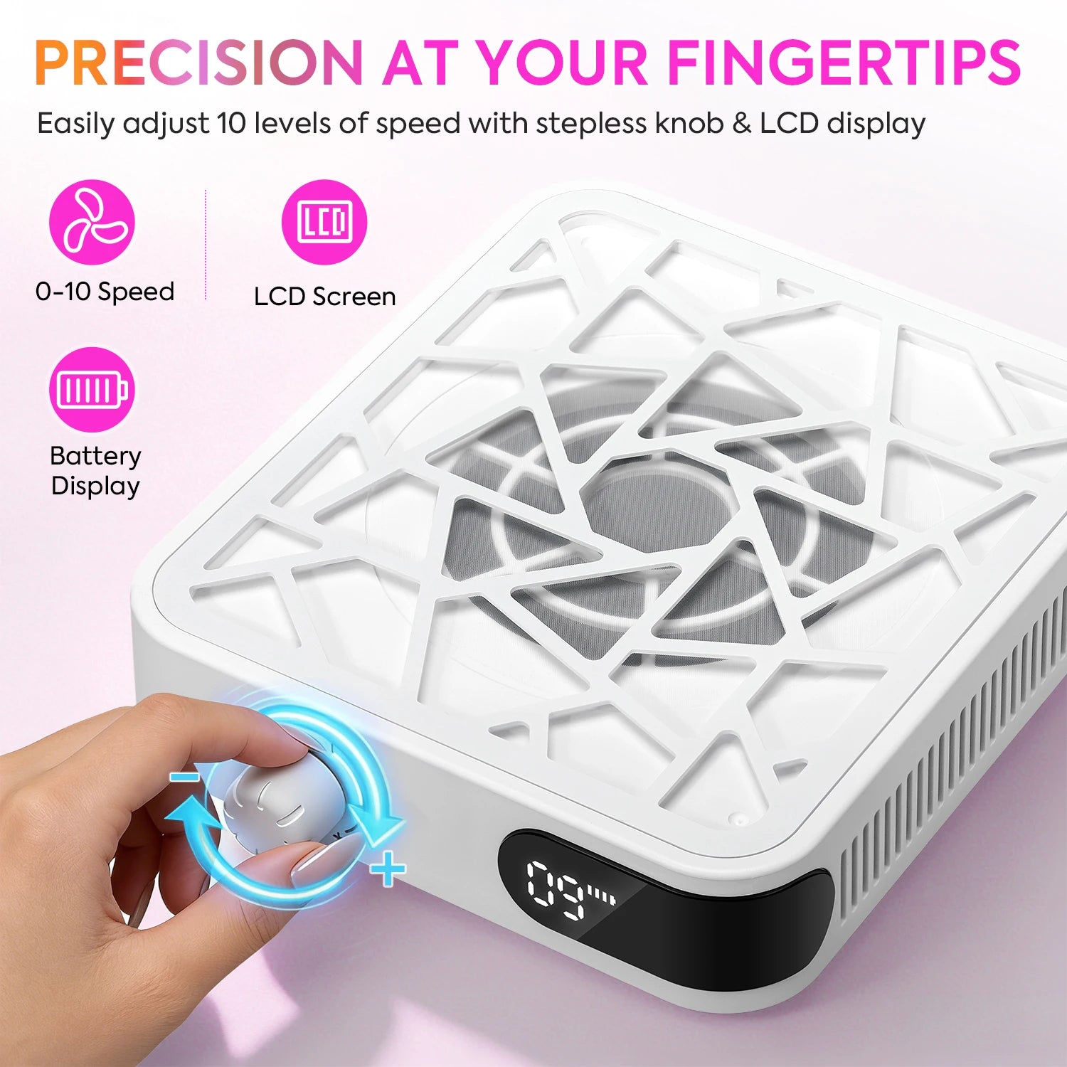 Aspirateur à poussière d'ongles