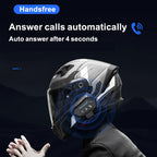 Écouteurs Bluetooth pour casque moto et vélo