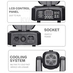 Projecteur Moving Head compact avec contrôle DMX