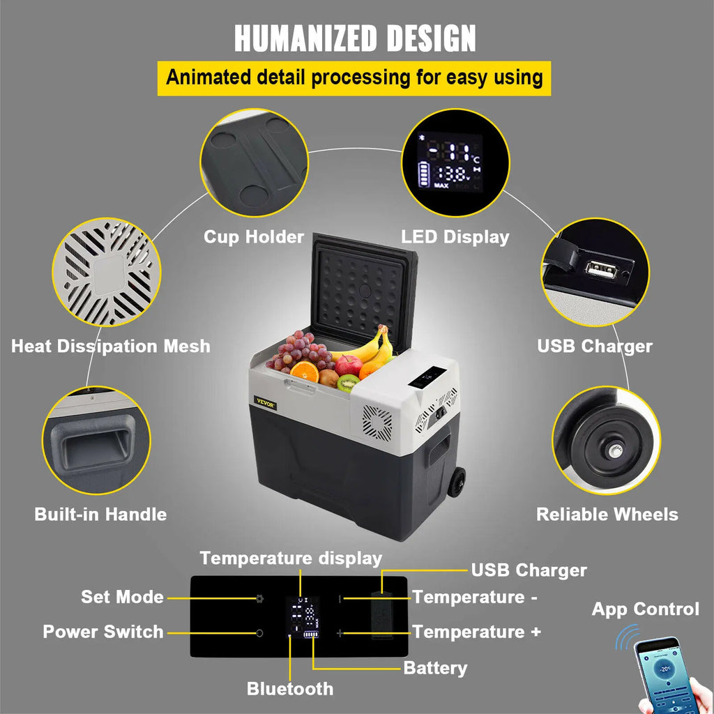 Le réfrigérateur portable SucceBuy est disponible en 30L, 40L et 50L