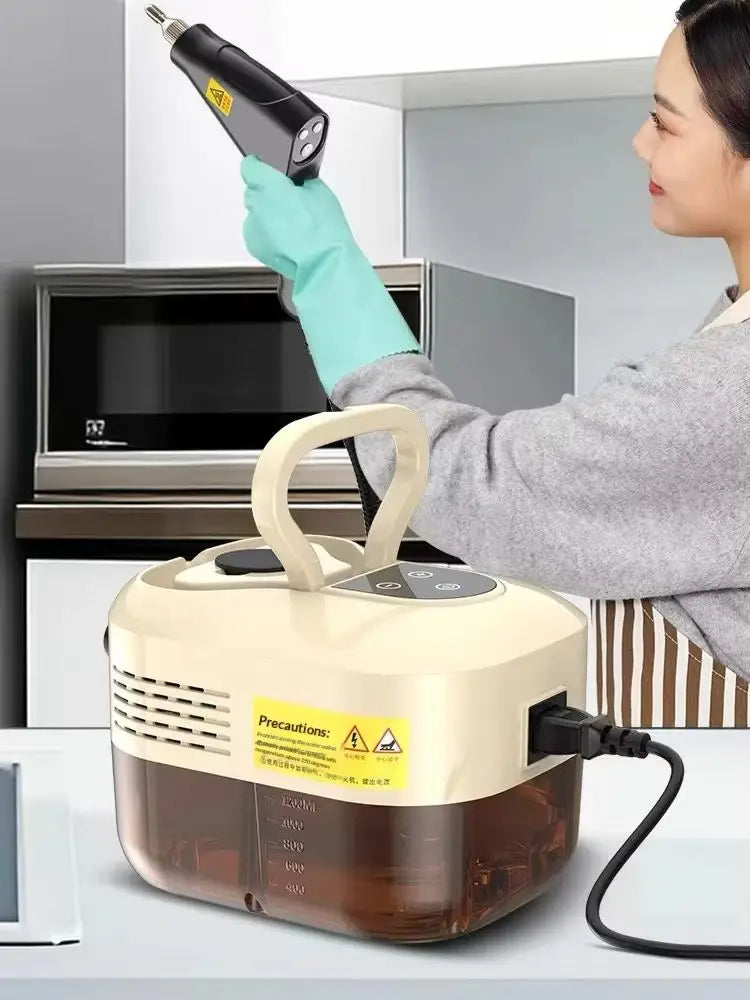 High Temperature High Pressure Handheld Steam Cleaner Multifunctional for Home Kitchen Car Air Conditioner Floor EU US Plug