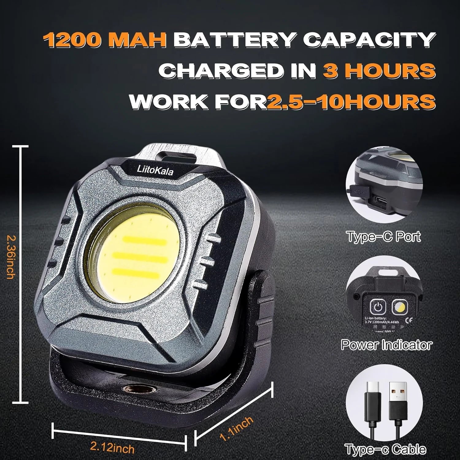 Lampe de travail portable