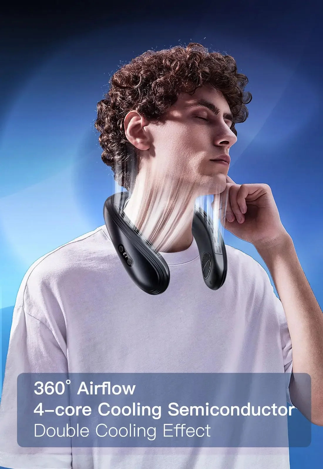 Ventilateur de cou portable révolutionnaire