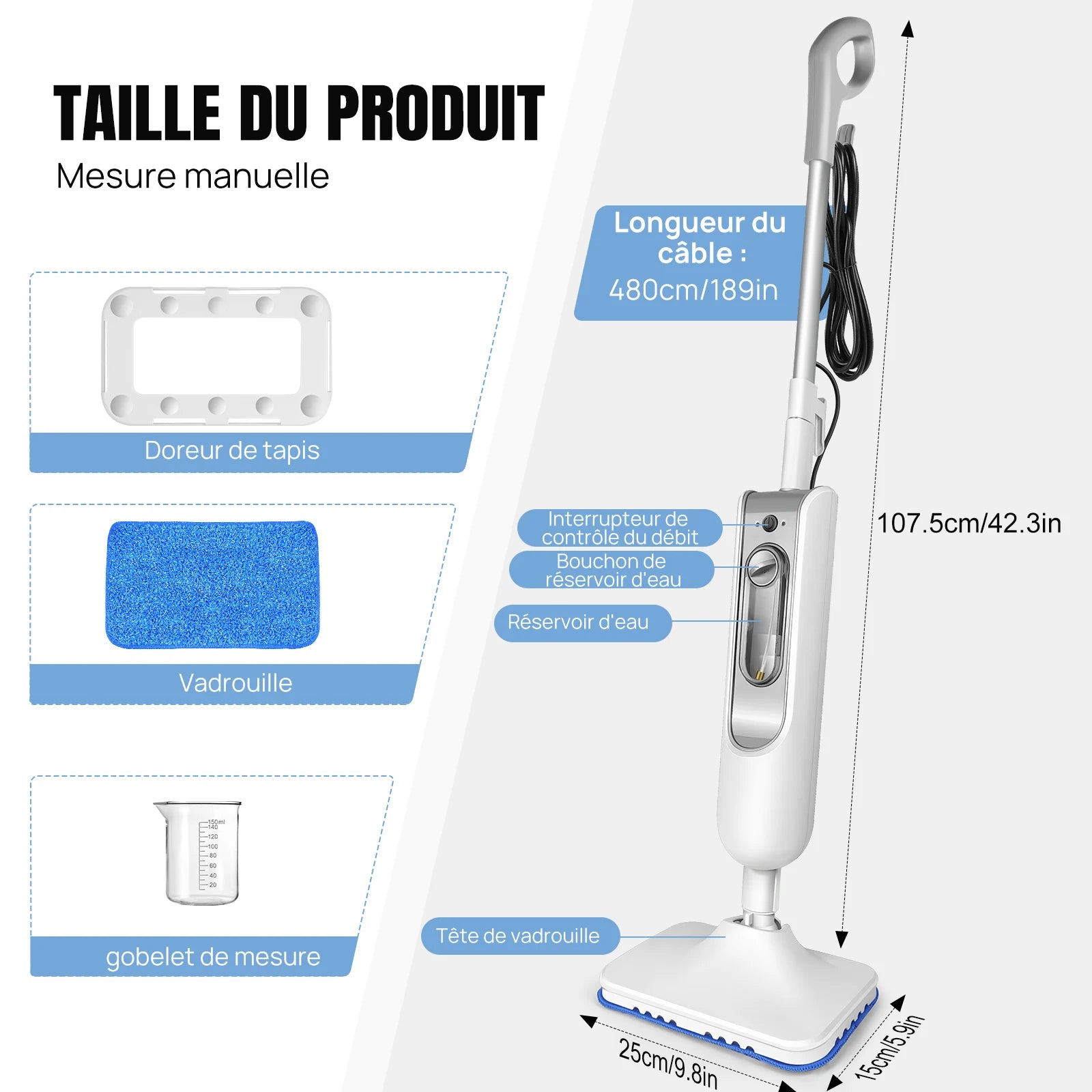 Le nettoyeur vapeur