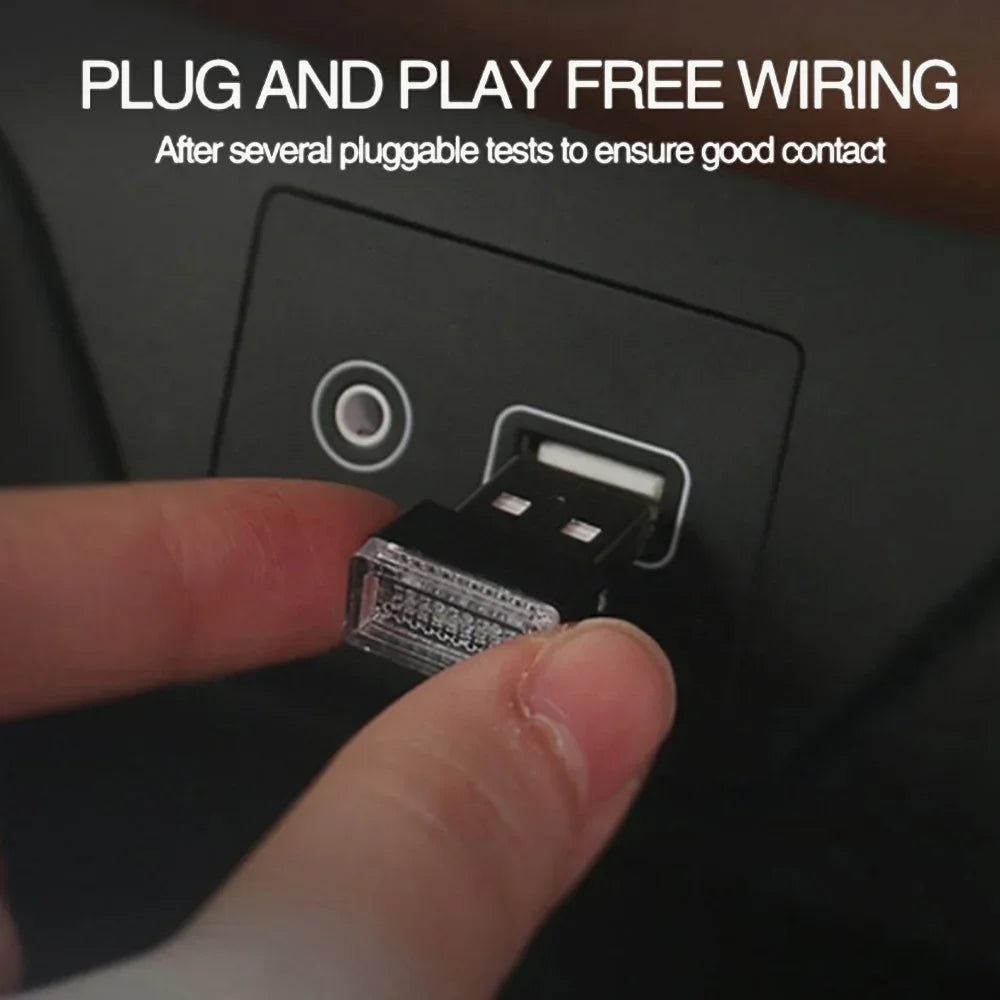 Lumière USB compacte pour voiture