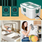 Electric Lunch Box Food Warmer 1.8 L 80W  Camping Bento Picnic Portable Food Heater Car/Truck/Home in-car Electric Lunch Box