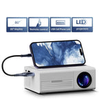 Projecteur portable compact pour home cinéma