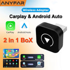 Adaptateur CarPlay et Android Auto 2-en-1