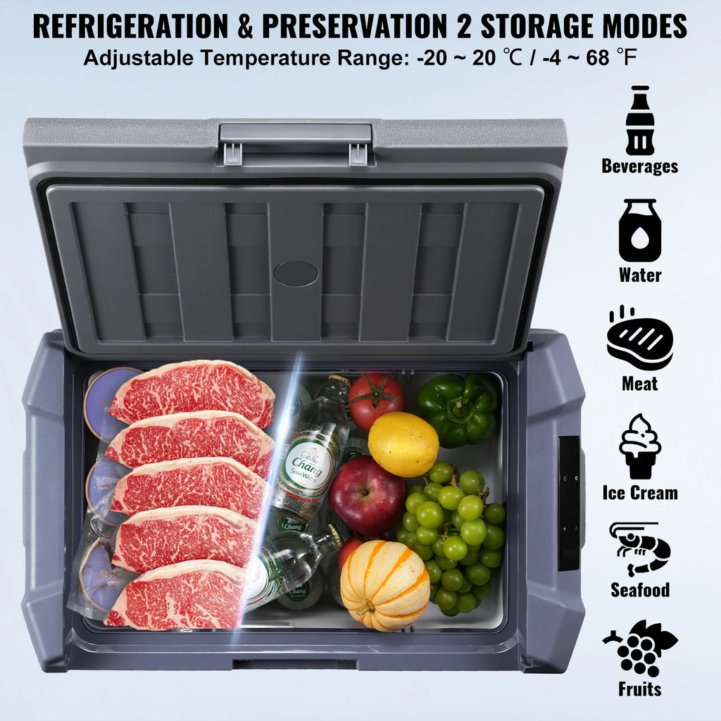 Le réfrigérateur portable SucceBuy offre des capacités de 30, 37 et 45 litres