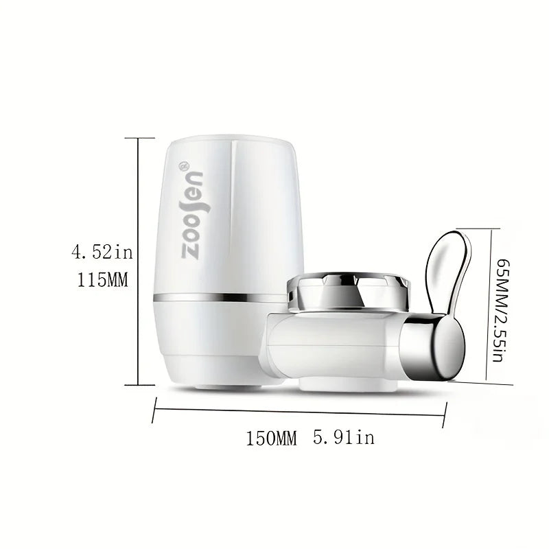 Filtre Purificateur d’Eau pour Robinet – Cartouche Céramique – Eau Potable & Cuisine – Anti-Impuretés
