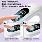 Lampe UV LED compacte pour séchage rapide des vernis gel