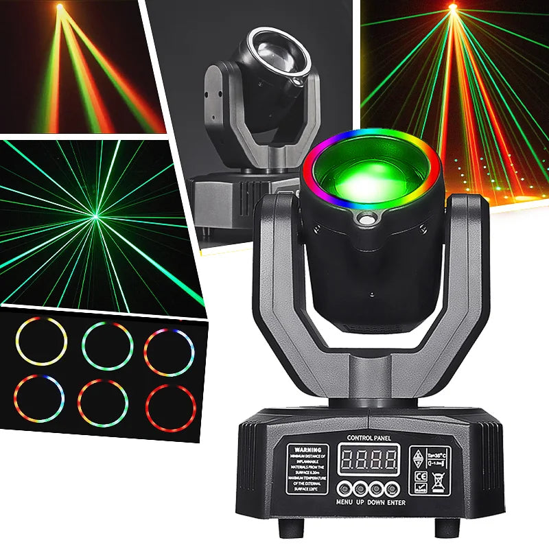 Projecteur Moving Head compact avec contrôle DMX