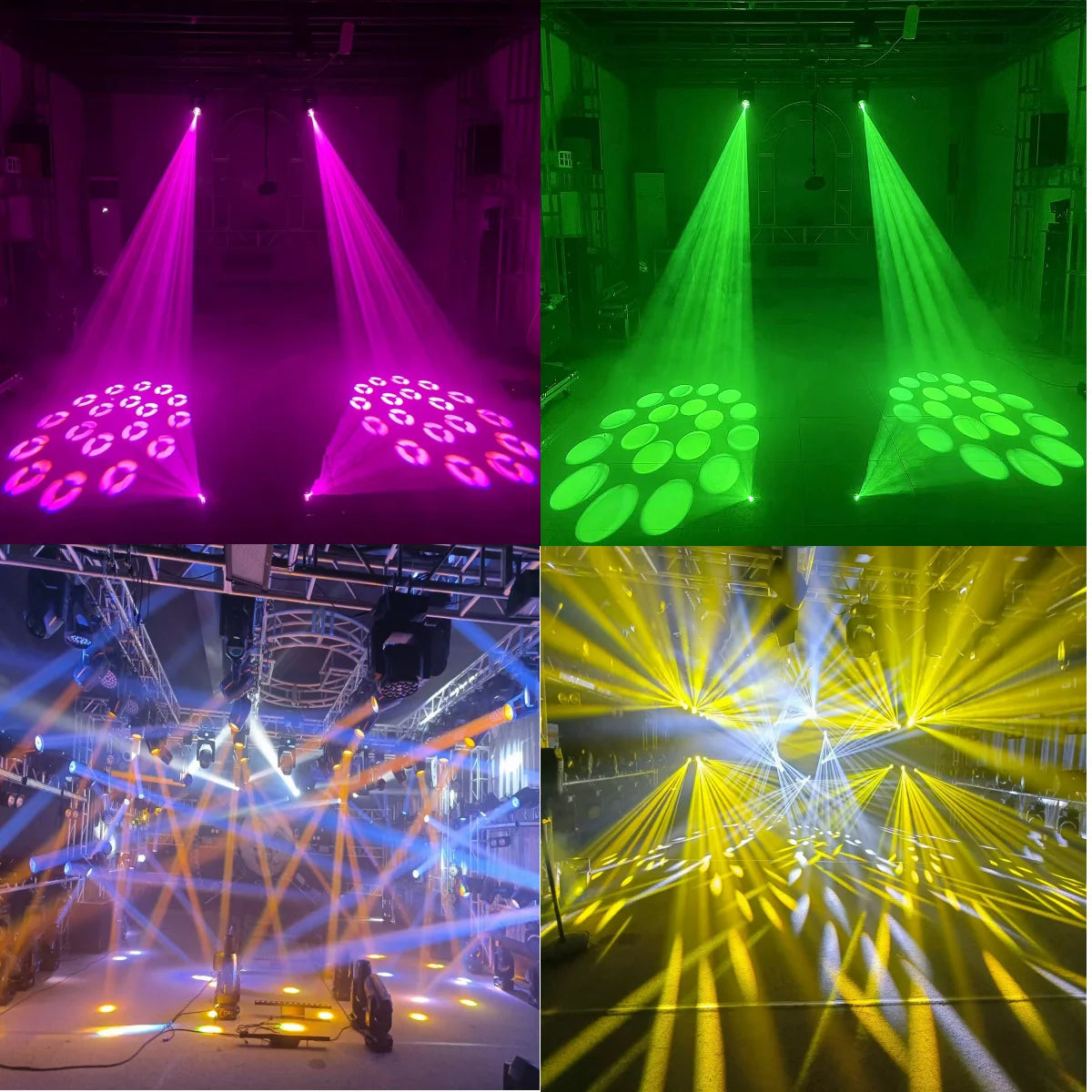 Projecteur LED Moving Head professionnel 150W pour scène