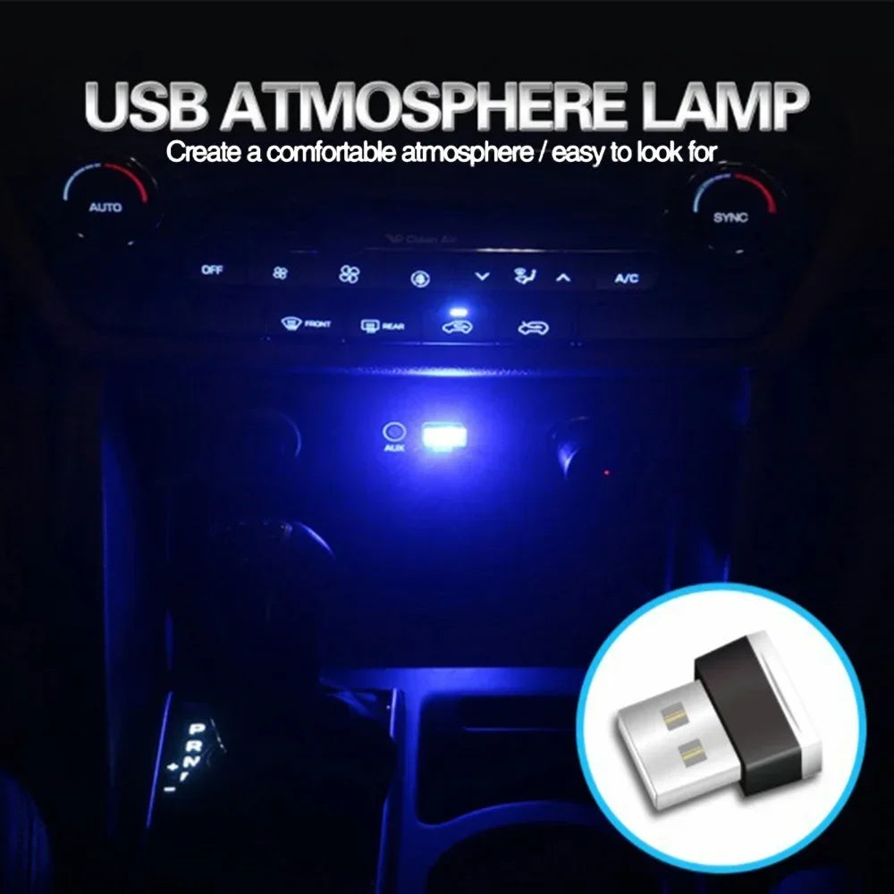 Lumière USB compacte pour voiture